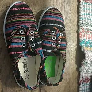 Brand new canvas colorful shoes